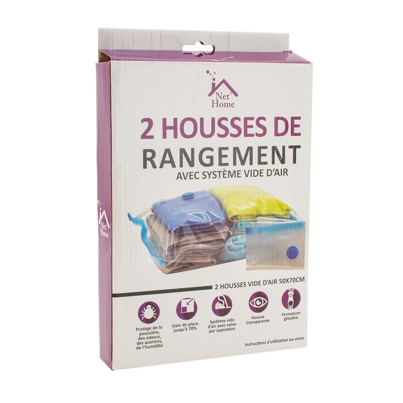 Housse de outlet rangement aspirable